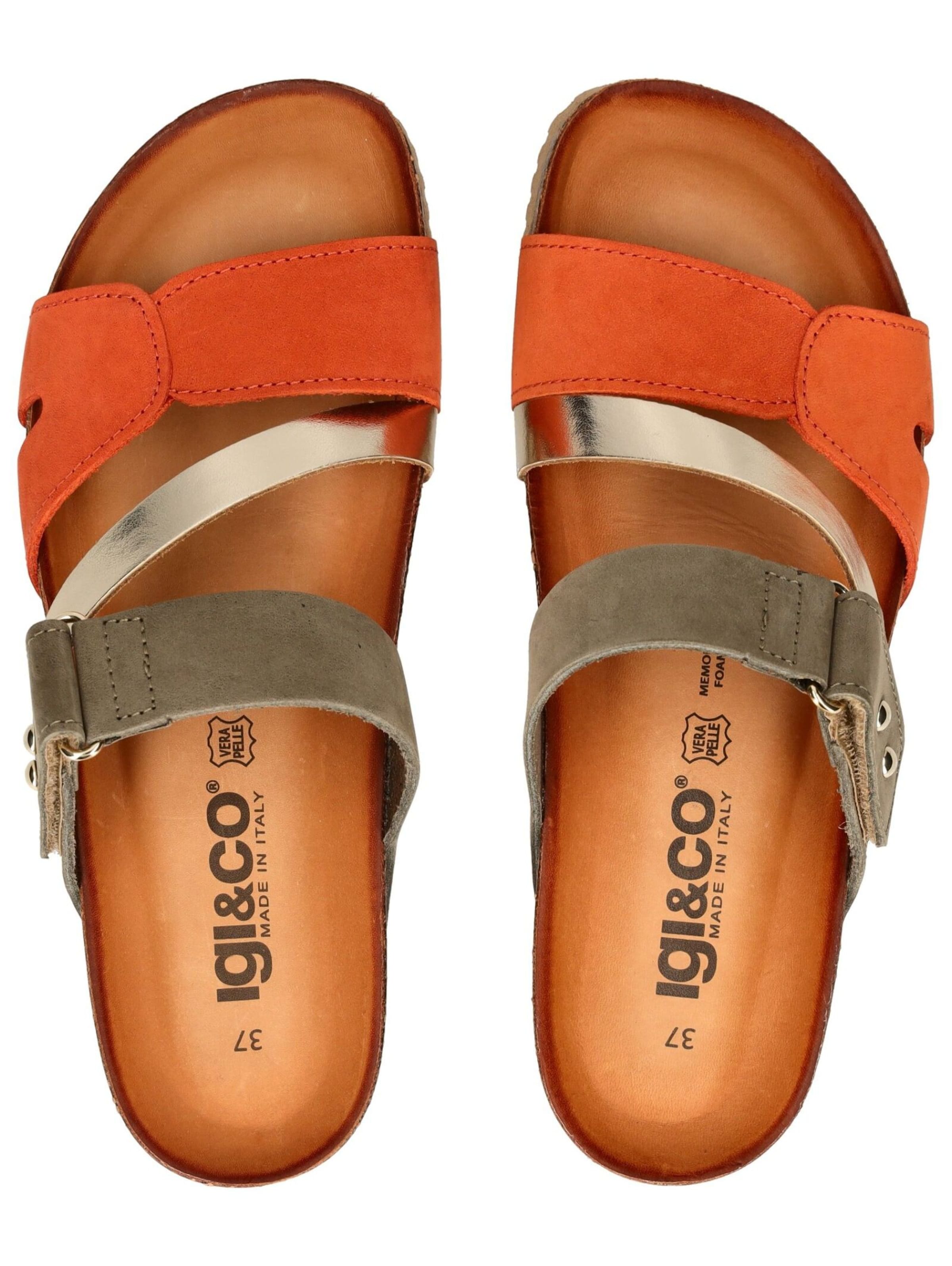 Zoccoletto di IGI&CO in arancione