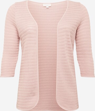 Cardigan ONLY Carmakoma en rose : devant