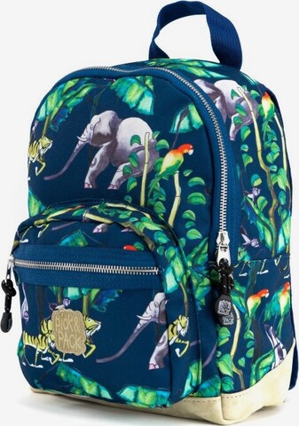 Pick & Pack Rucksack 'Happy Jungle S' in Blau