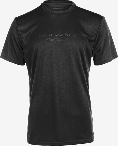 ENDURANCE Functioneel shirt 'Dipat' in de kleur Grafiet / Zwart, Productweergave