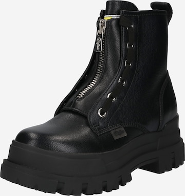BUFFALO Boots 'Aspha' in Zwart: voorkant