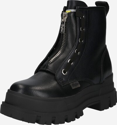 BUFFALO Boots 'Aspha' in de kleur Zwart / Zilver, Productweergave