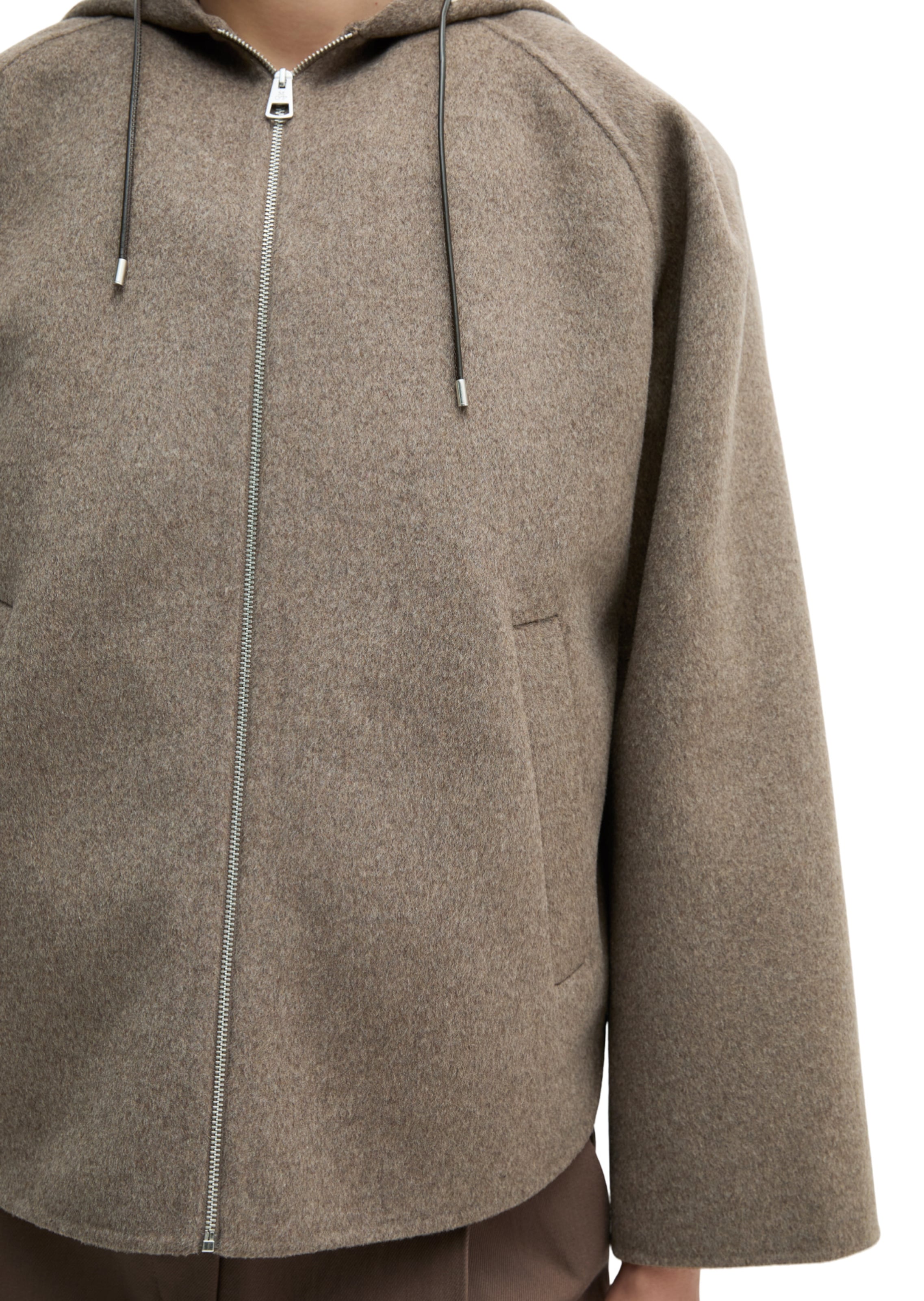 Marc O'Polo Tussenjas in Beige: voorkant