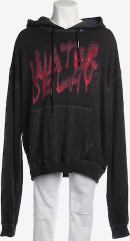 Off-White Sweatshirt / Sweatjacke XXL in Grau: Vorderseite