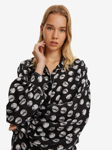 Camicia da donna di NOCTURNE in nero