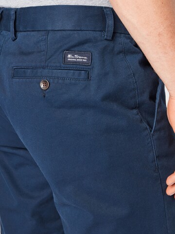 Ben Sherman Regular Chino Pants in Blue