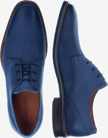 VANLIER Lace-Up Shoes 'Amalfi' in Blue