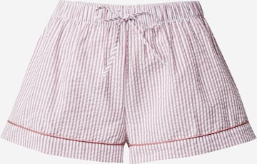 Hunkemöller Pyžamové nohavice - ružová: predná strana