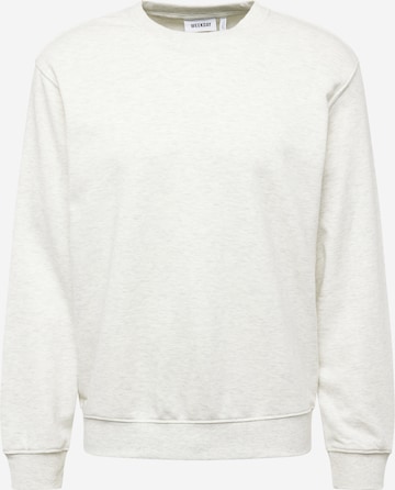 WEEKDAYSweater majica - siva boja: prednji dio