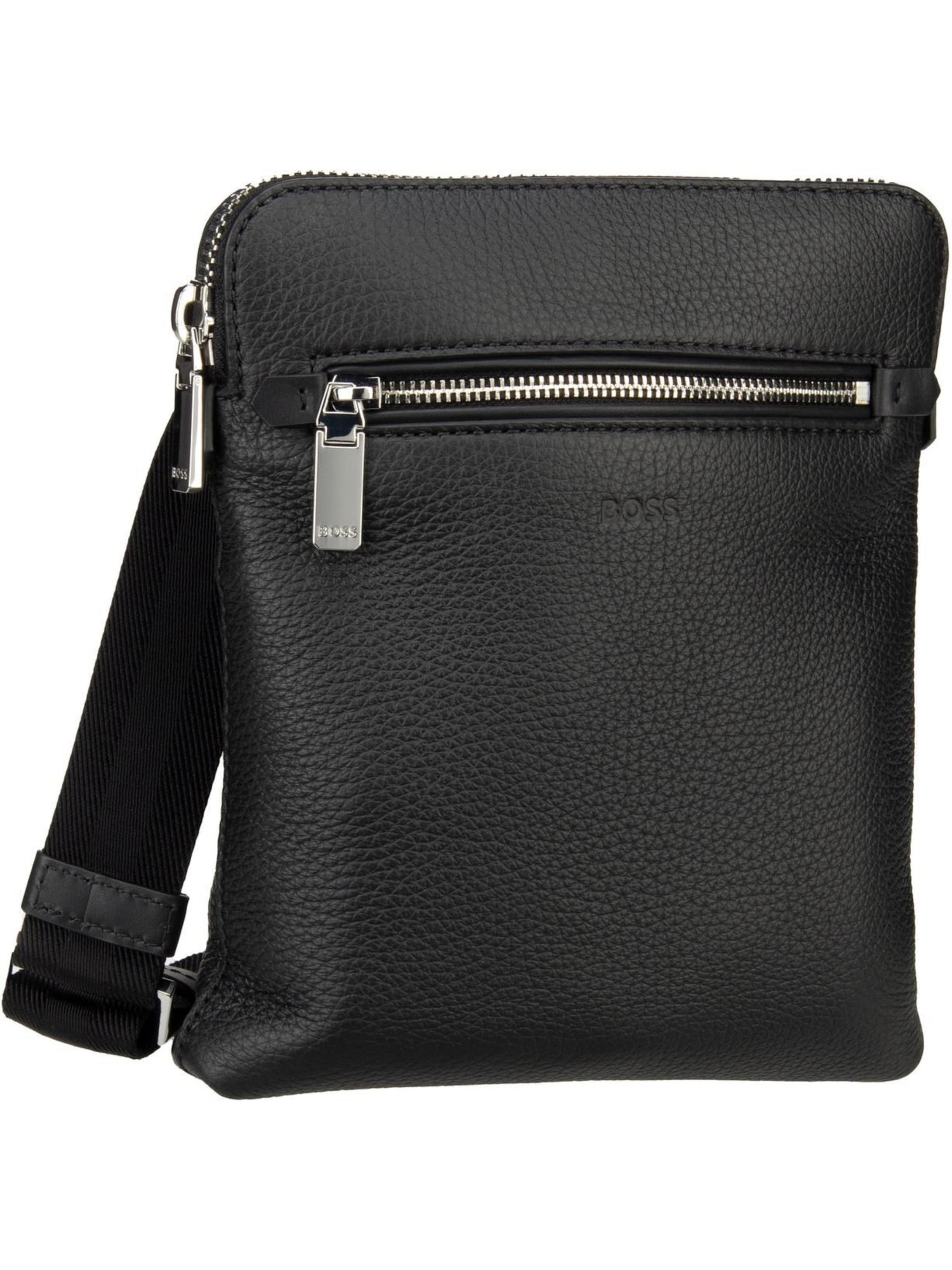 BOSS Umhängetasche 'New Crosstown' in Schwarz: Vorderseite