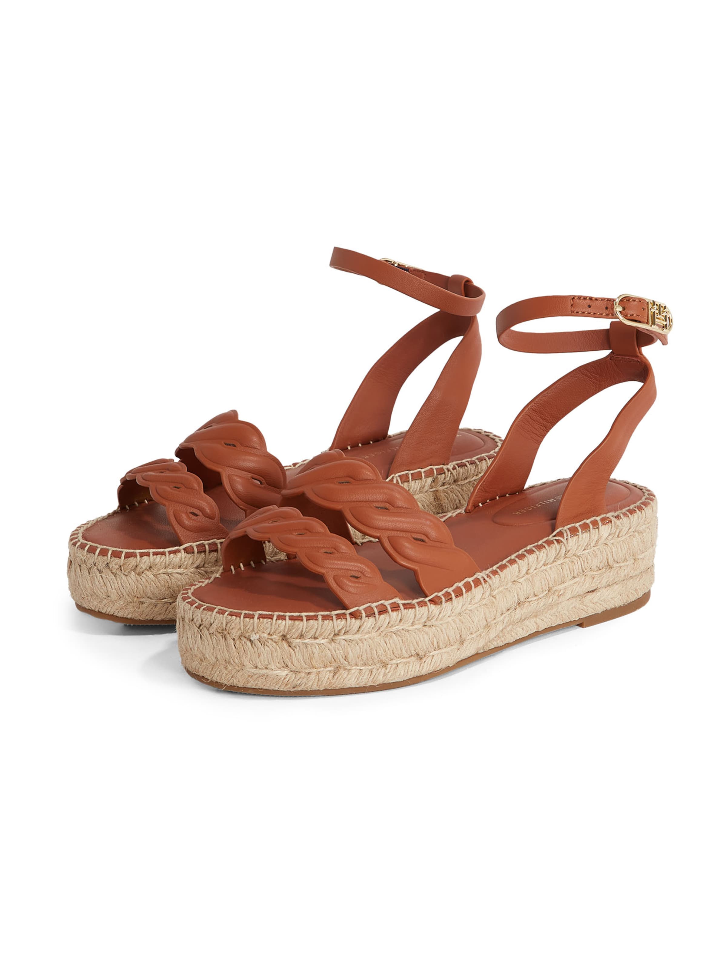 Sandalo con cinturino di TOMMY HILFIGER in marrone