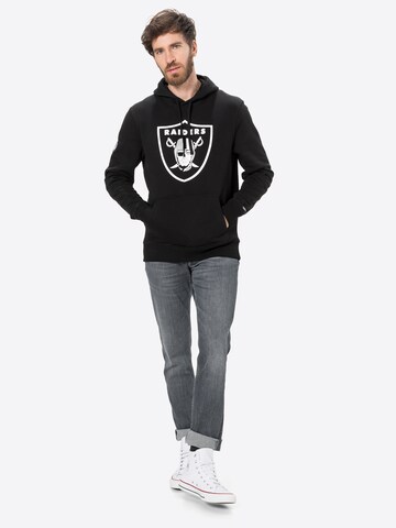 NEW ERA Sweatshirt 'Oakland Raiders' in Zwart