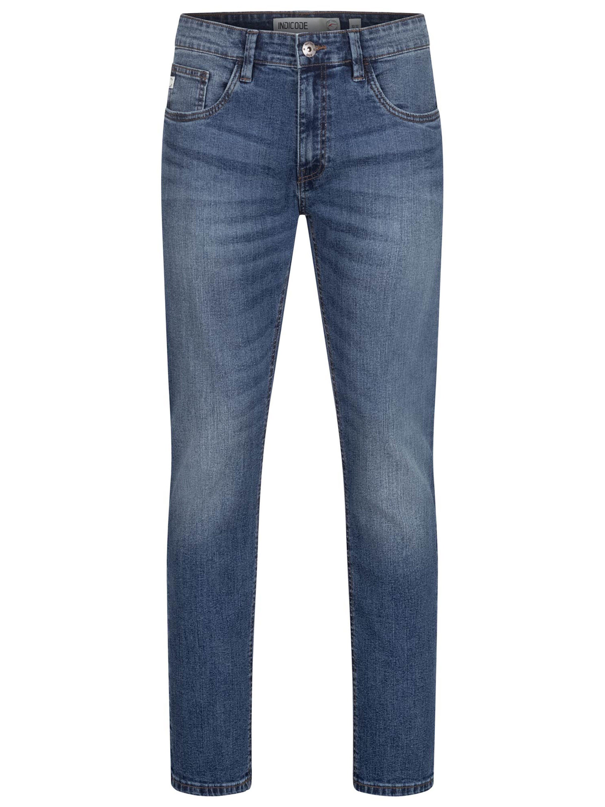 INDICODE JEANS Jeans 'Ingianluca' in Blauw: voorkant