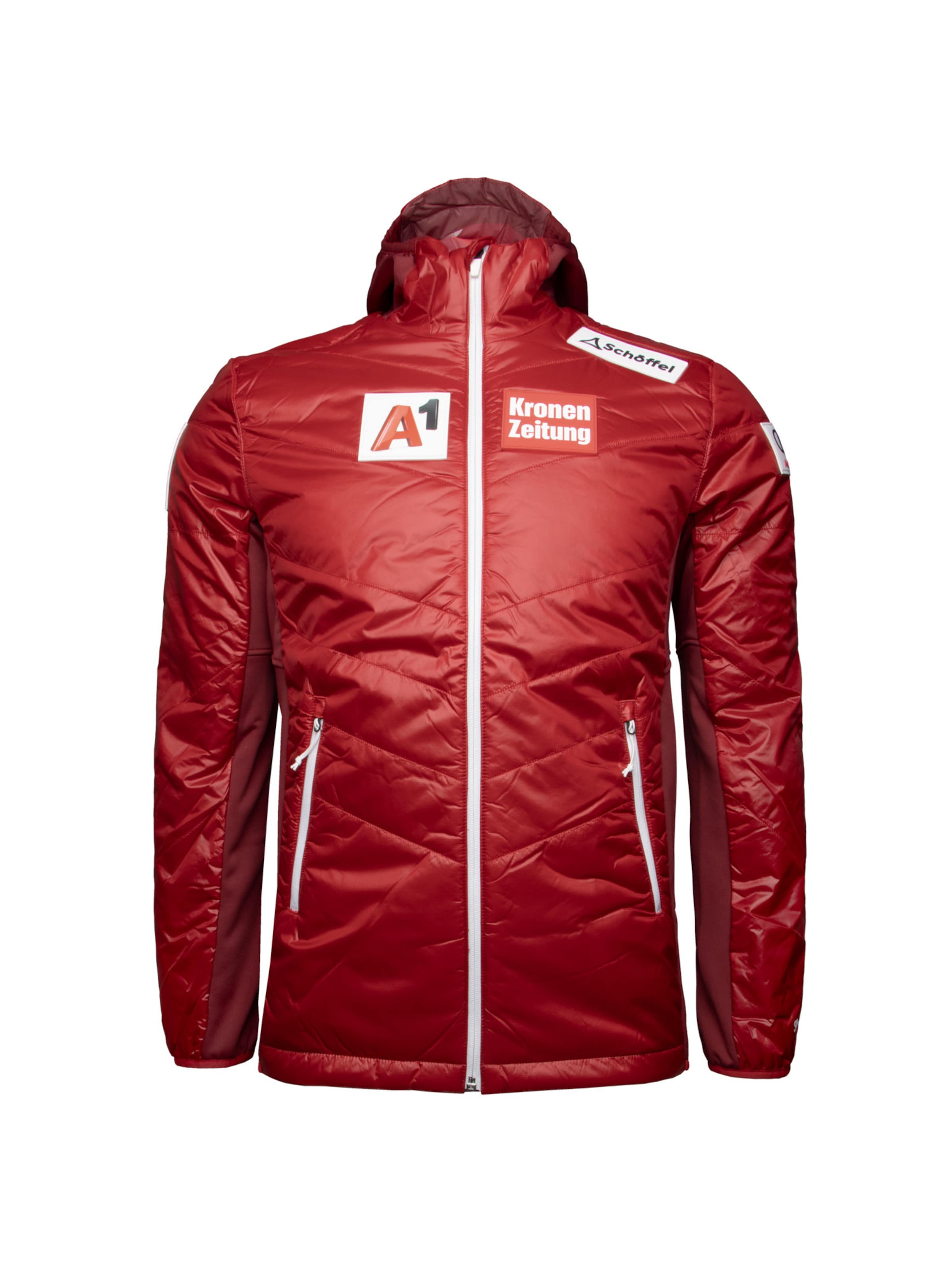 Schöffel - Casaco deportivo 'Stams' em vermelho: frente