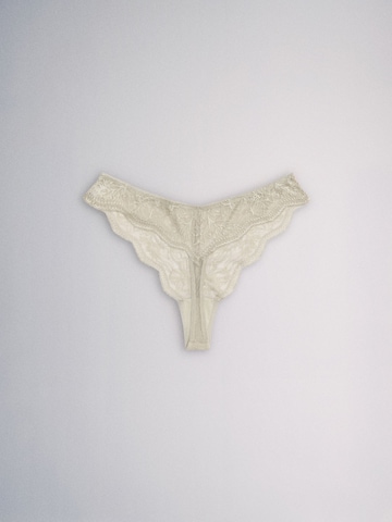 The Set - Tanga en beige