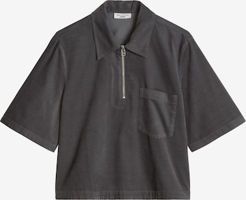 Marc O'Polo DENIM Bluse in Grau: Vorderseite