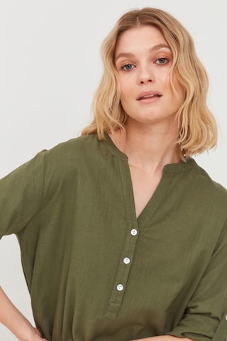 b.young Shirt Dress in Green