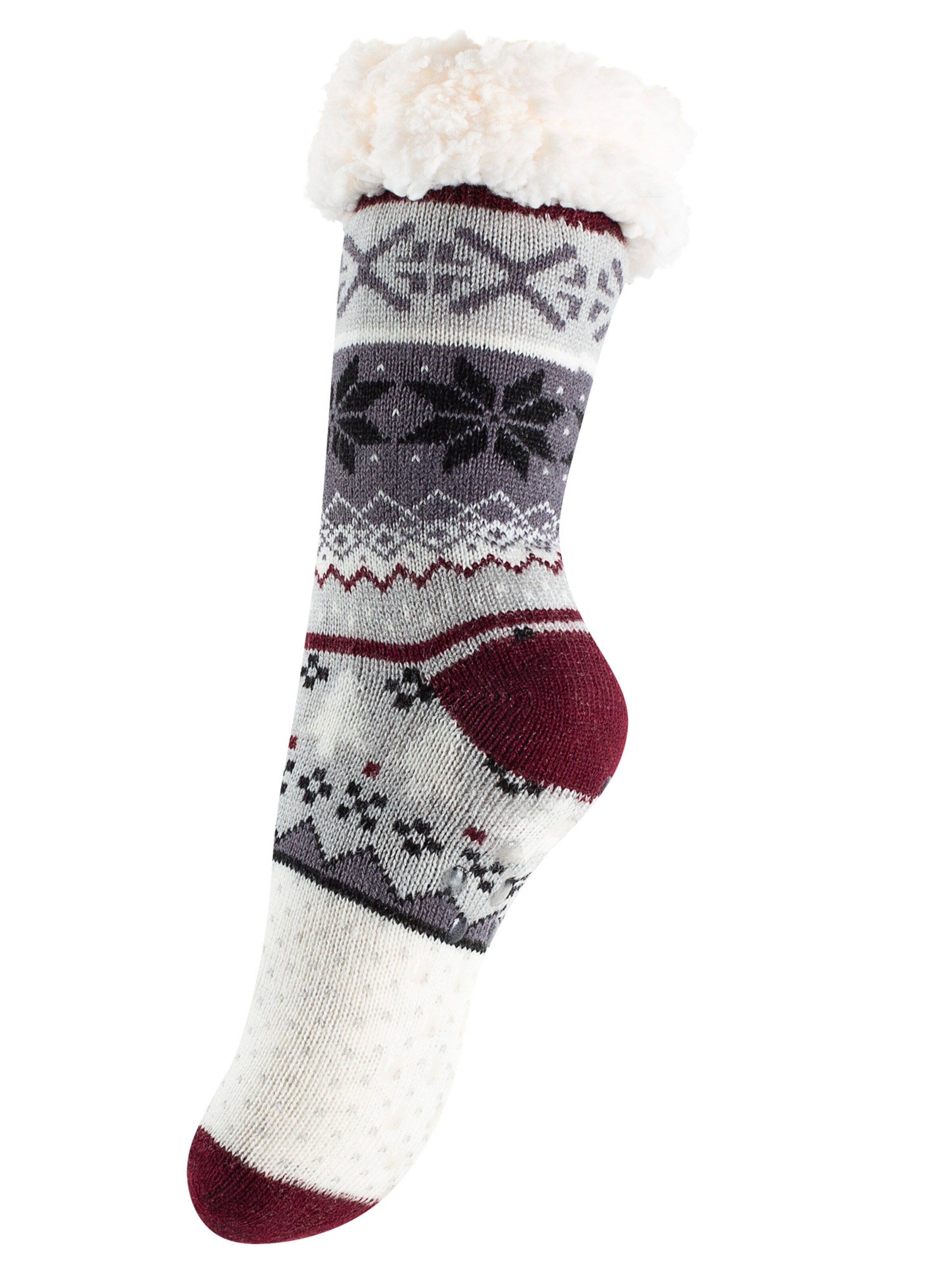 Yenita - Meias em vermelho: frente