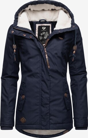 Ragwear Winterjas 'Monade' in Blauw: voorkant