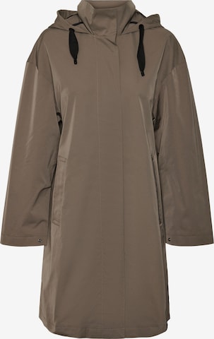 VERO MODA Between-Seasons Coat 'Copenhagen' in Grey: front