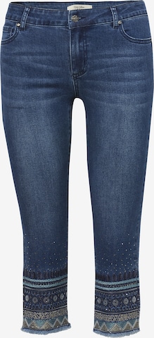 KOROSHI Skinny Jeans in Blue: front