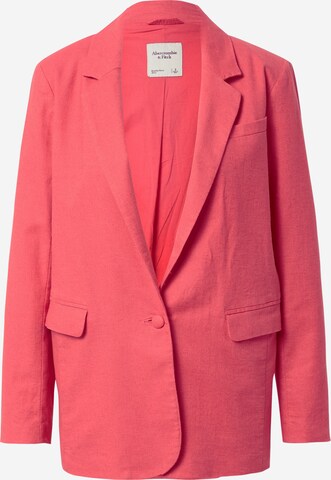 Blazer di Abercrombie & Fitch in rosa: frontale