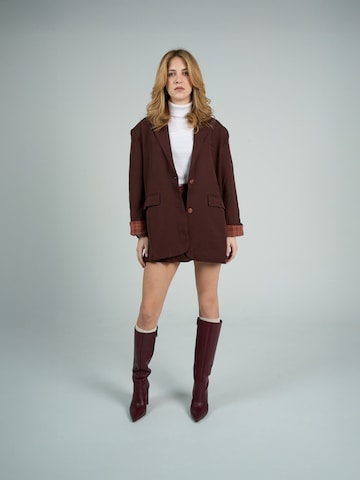 Blazer 'Chocolate Power Blazer' di FYS in marrone