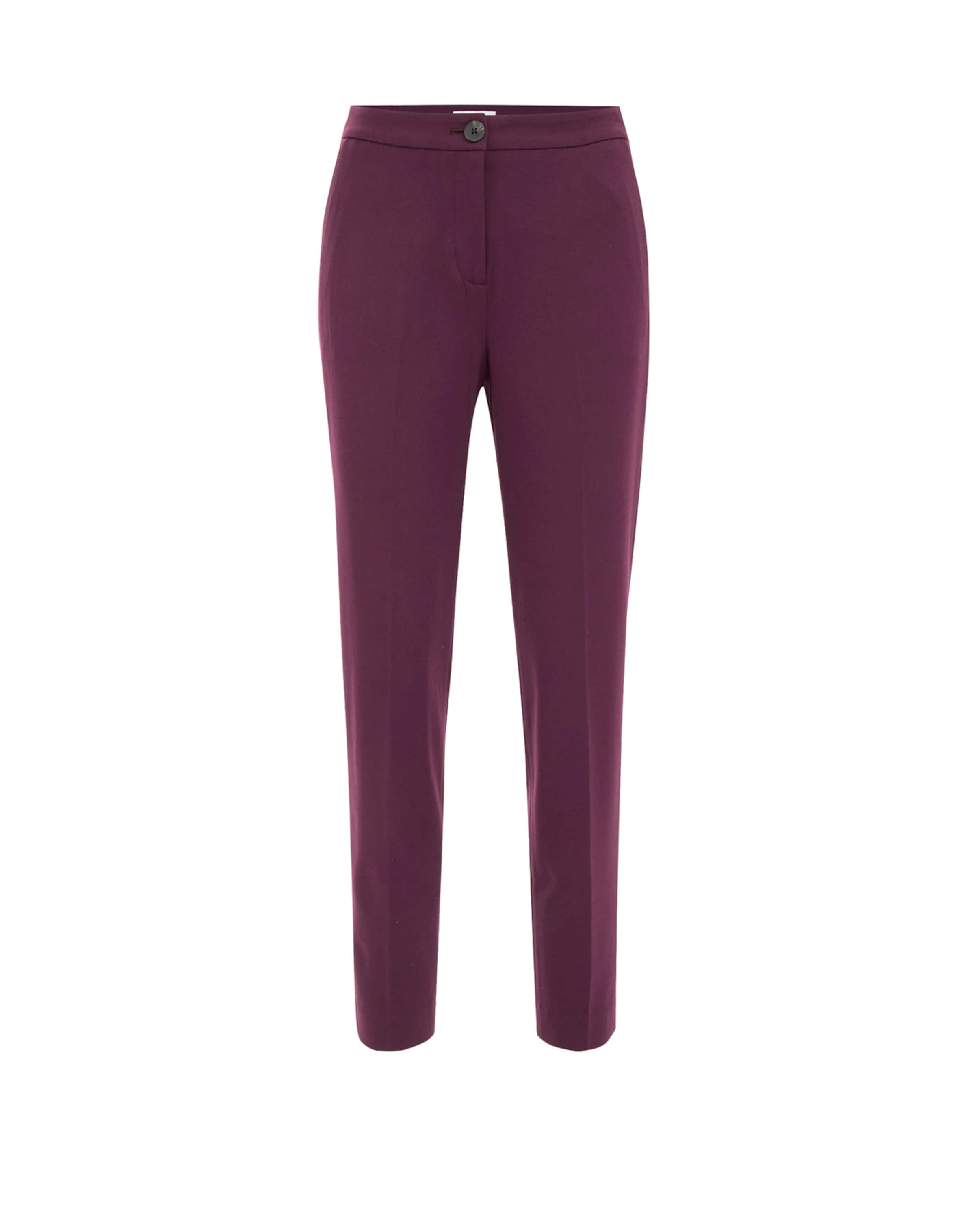 WE Fashion Slimfit Hose in Rot: Vorderseite