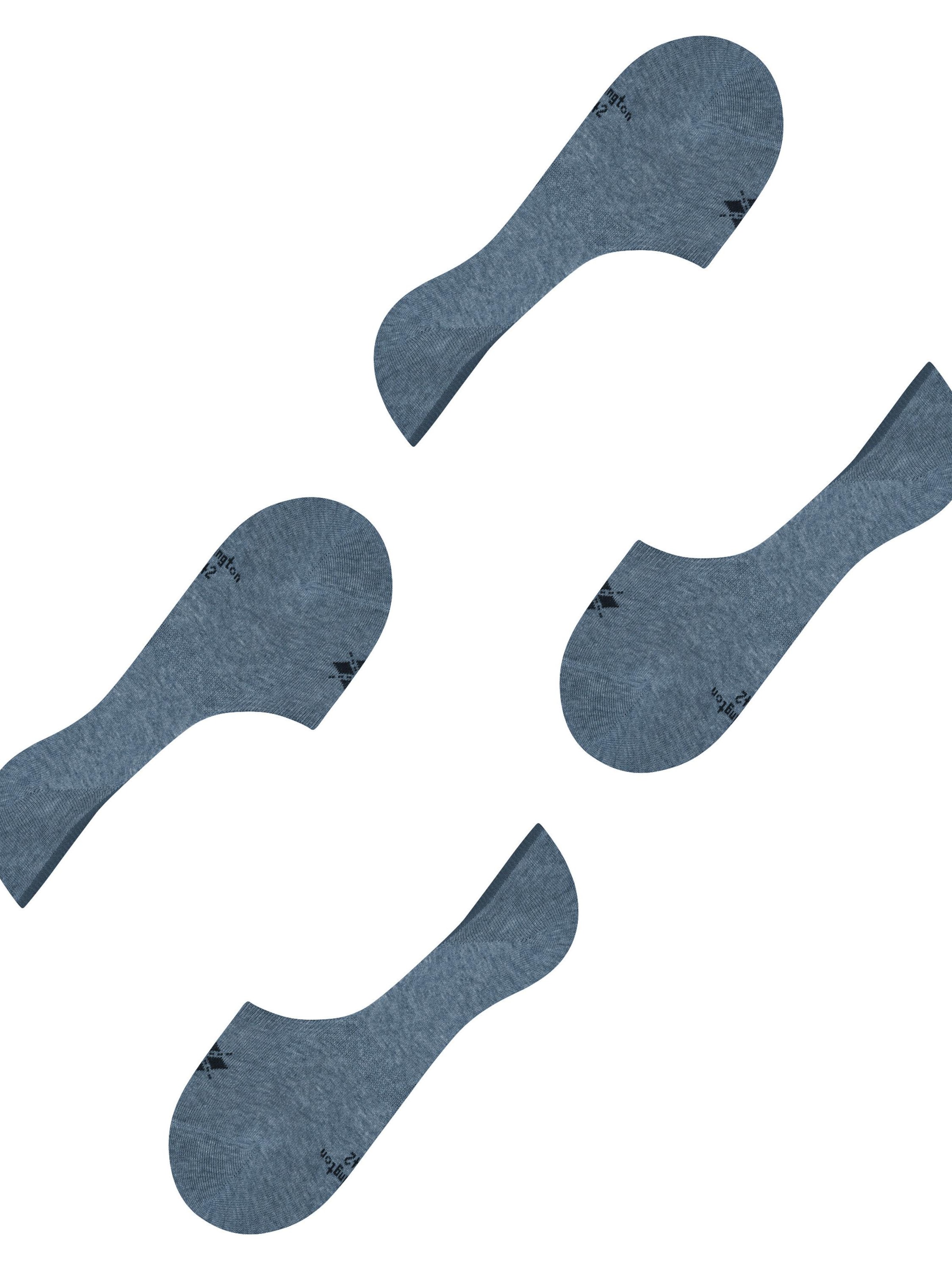 BURLINGTON Füßlinge 'Everyday 2-Pack'‌‌‌‌‌‌‌‌‌‌ in Blau