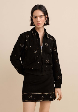 Pepe Jeans - Falda en negro: frente