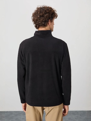 Giacca di pile di Tommy Life in nero