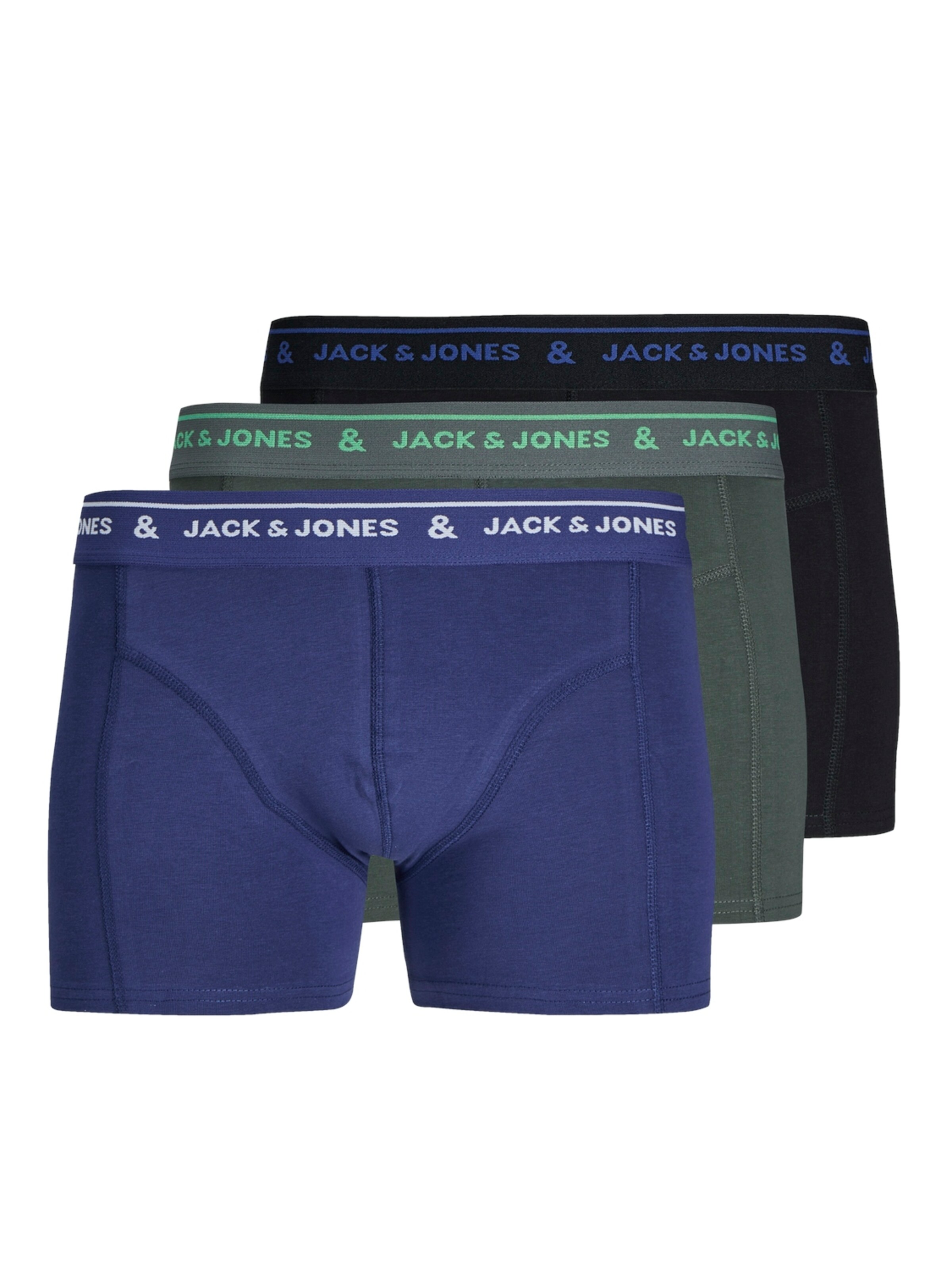 JACK & JONES Boksarice 'JACLAWRENCE' | modra barva: sprednja stran
