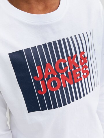 T-Shirt Jack & Jones Junior en blanc