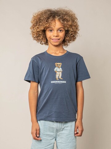 T-Shirt 'Richbear' Deeluxe en bleu : devant