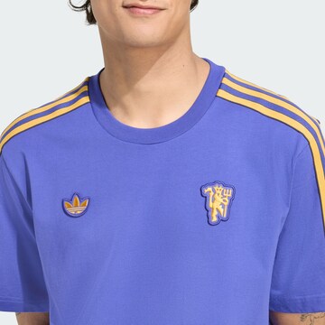 ADIDAS PERFORMANCE Λειτουργικό μπλουζάκι 'Manchester United Terrace Icons' σε λιλά