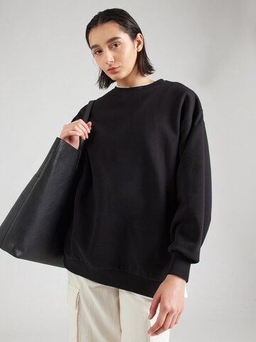 Sweat-shirt CATWALK JUNKIE en noir : devant