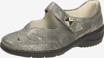 WALDLÄUFER Classic Flats in Grey: front