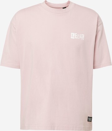 Levi's Skateboarding Shirt in Roze: voorkant