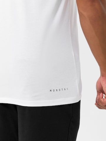 MOROTAI T-shirt 'ESSENTIAL' i vit