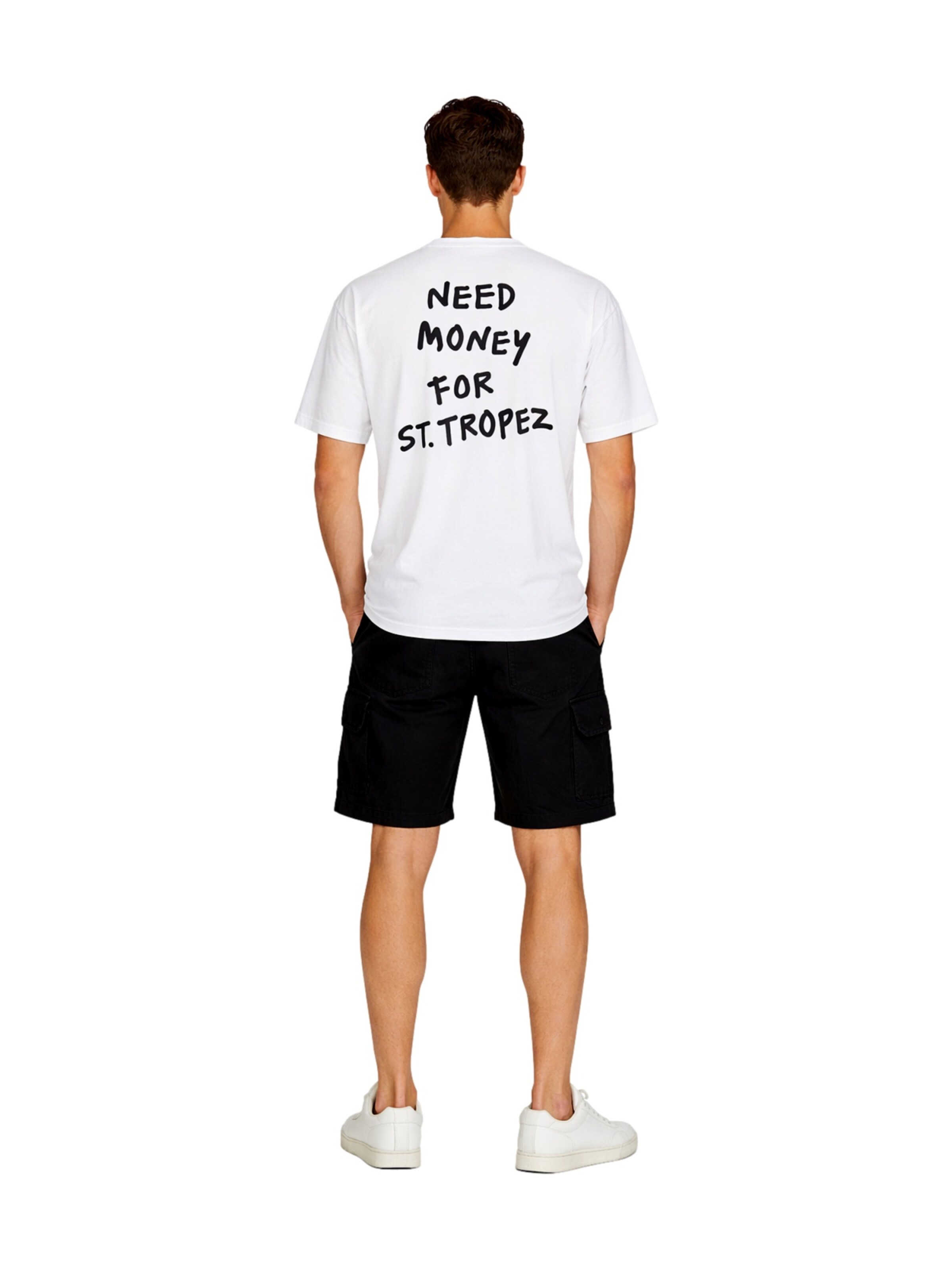 Only & Sons T-Shirt 'Money Life' in Weiß