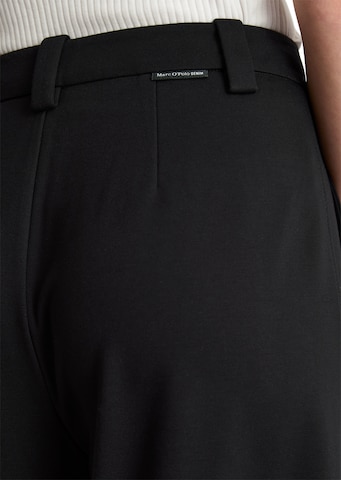 Loosefit Pantalon Marc O'Polo DENIM en noir : derrière