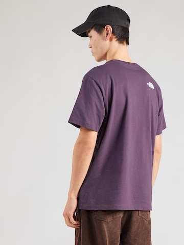 THE NORTH FACE Póló 'EVOLUTION HALF DOME' - lila