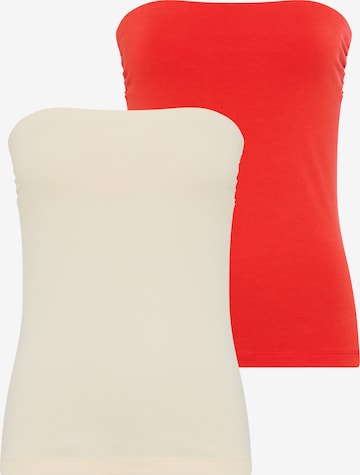 MELROSE Bandeautop in Beige: Vorderseite