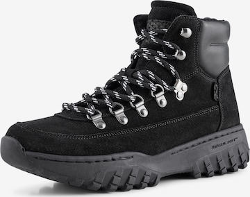 WODEN Sneaker high 'Iris Track' in Schwarz: predná strana