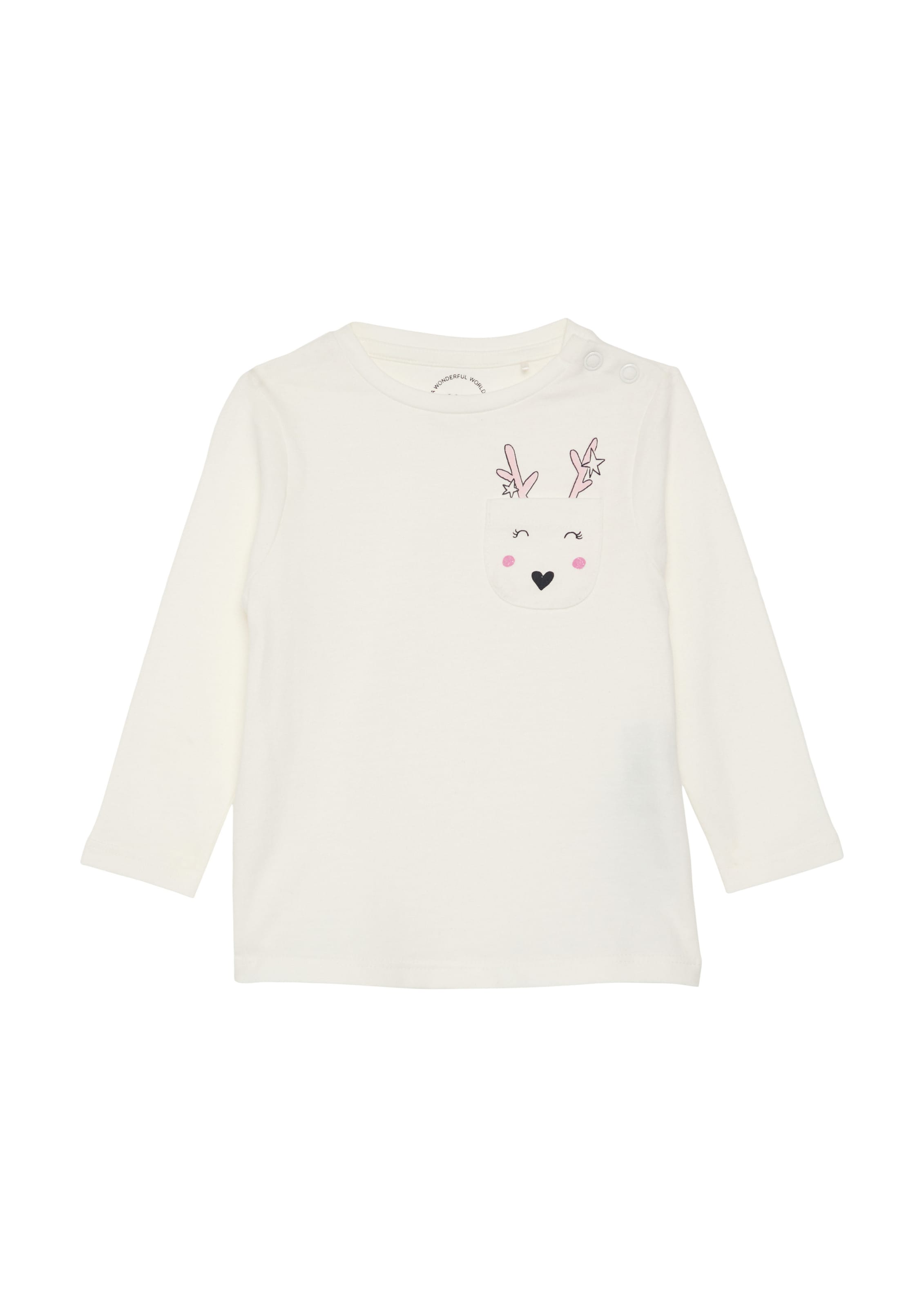 T-Shirt s.Oliver en blanc : devant