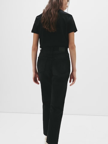 Pull&Bear Regular Jeans in Schwarz