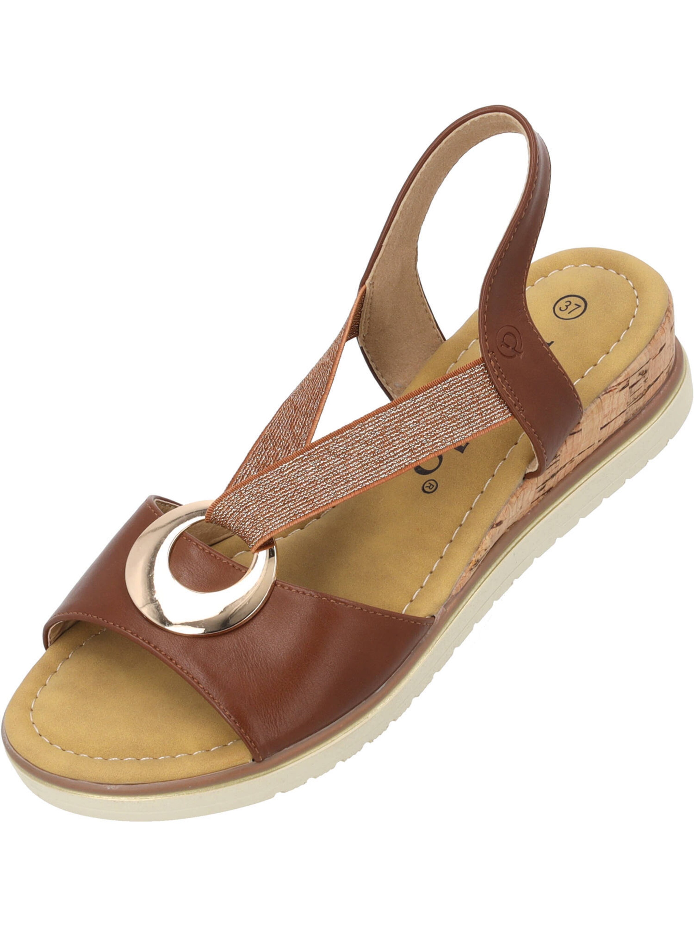 Palado Strap sandal 'Thido' in Brown: front