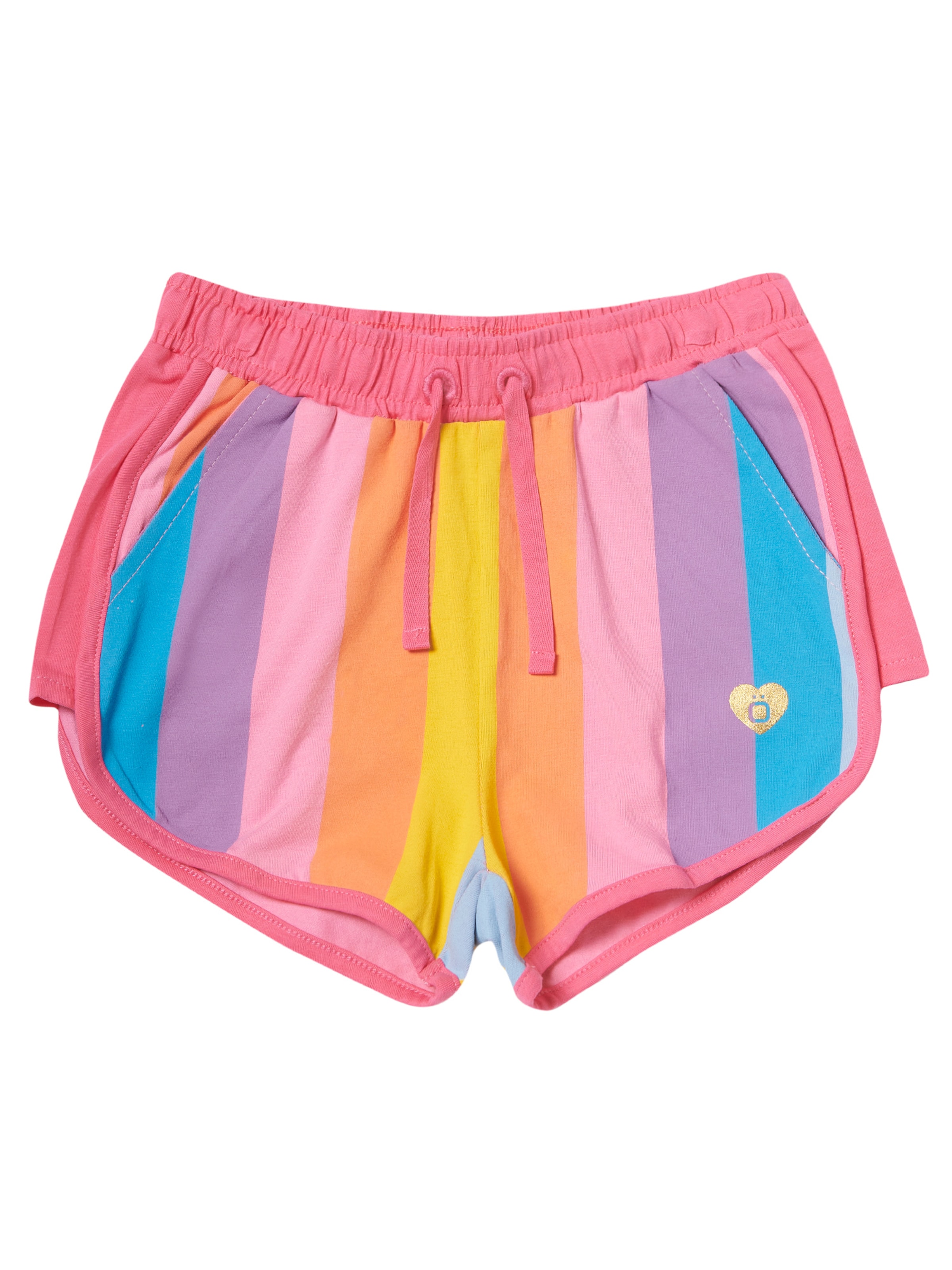 Regular Pantalon KOROSHI en mélange de couleurs : devant