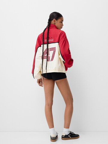 Bershka Tussenjas in Rood