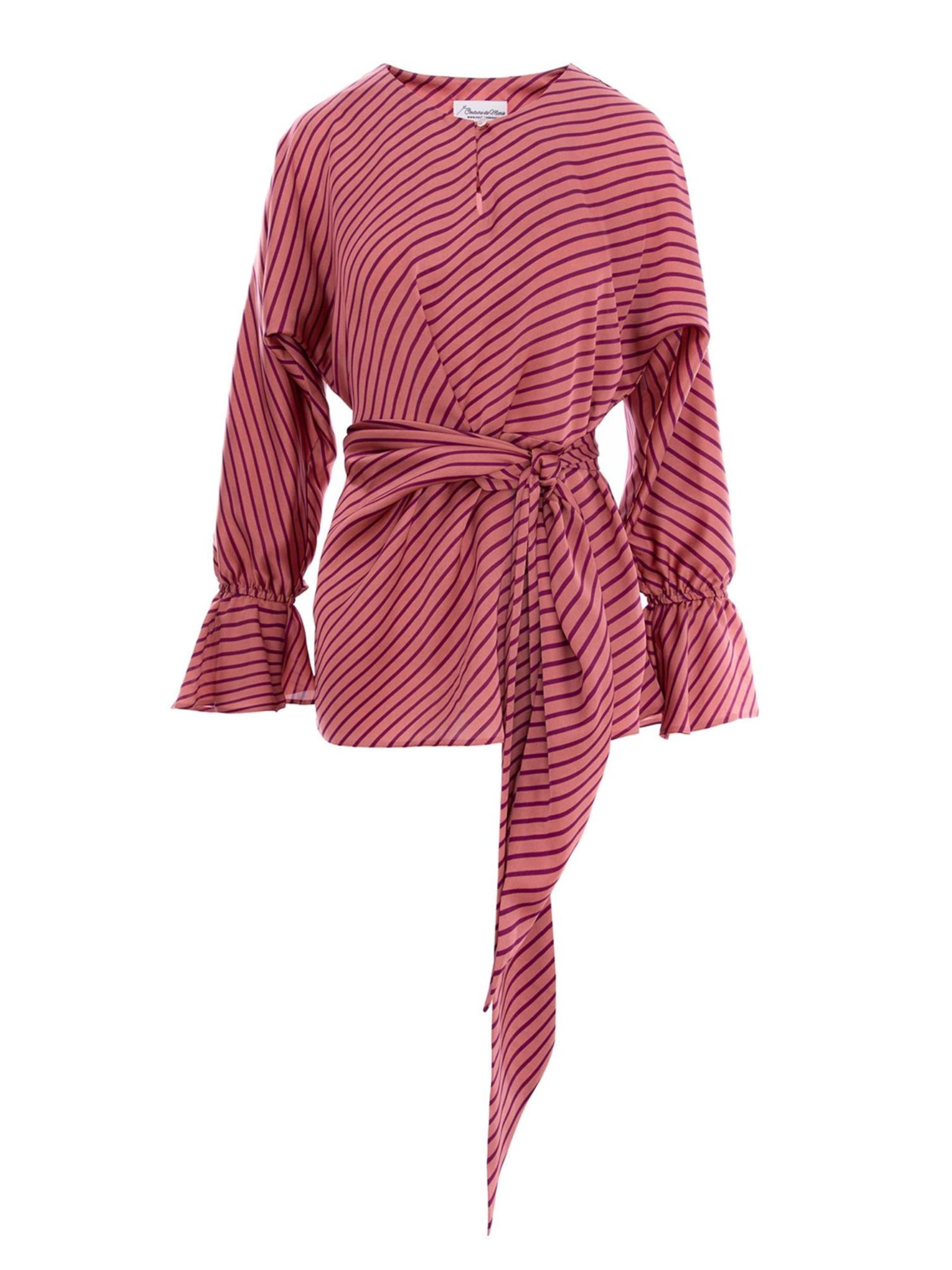 Couture de Marie - Blusa 'Mella' en rosa: frente